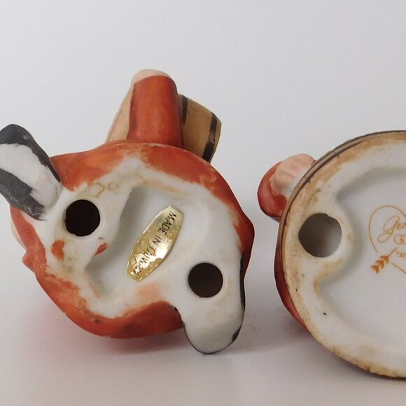 Monk Frier Figurines in Robes Lot Wine Barrel and Stomping Grapes George Taiwan - Picture 5 of 6